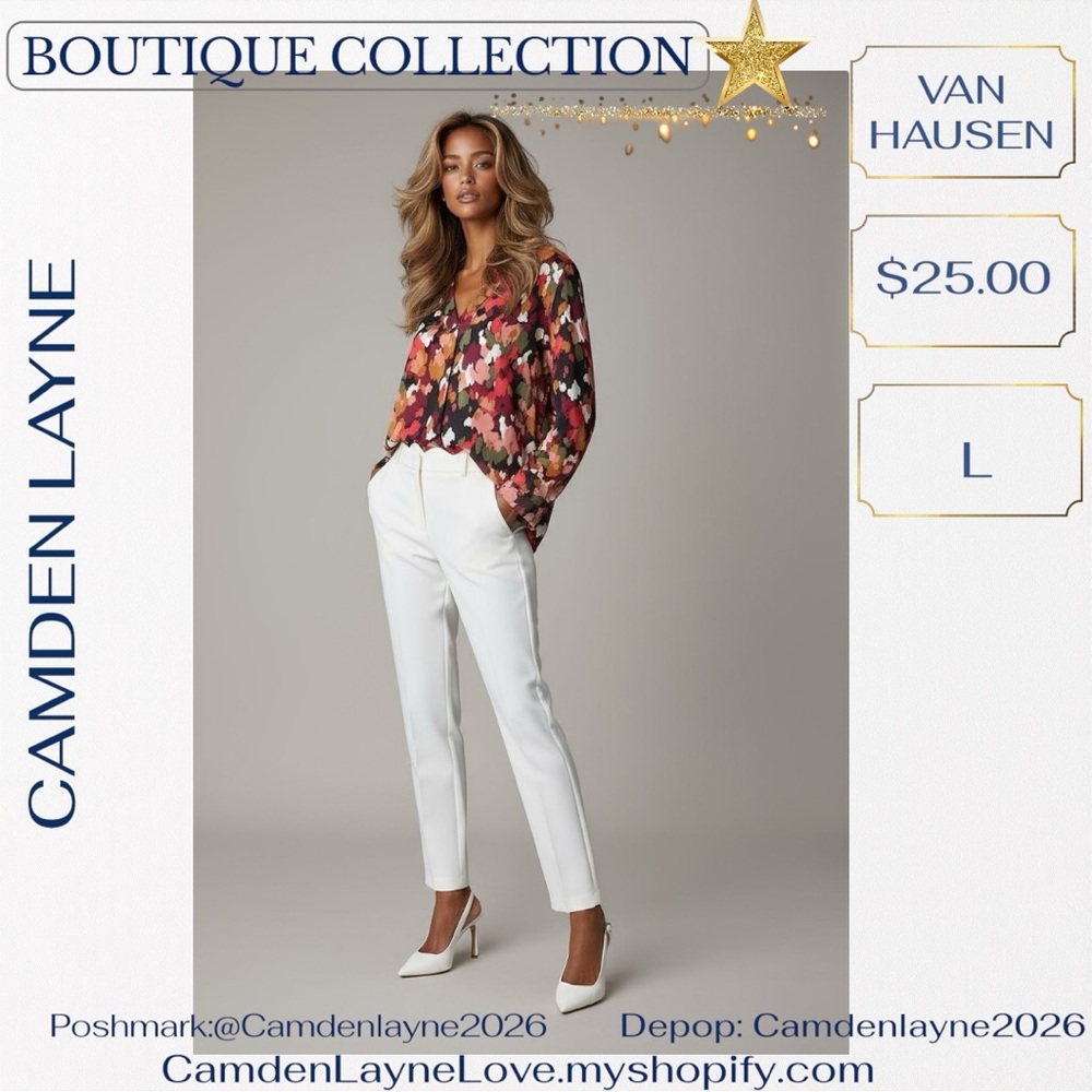 Van Heusen Colorful Blouse